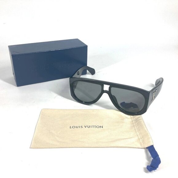 LOUIS VUITTON Z1247E LV initials Shelby Teardrop eyewear sunglasses - Picture 1 of 16